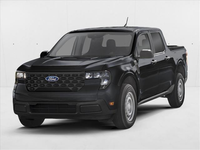 Shadow Black 2025 Ford Maverick XL SuperCrew FWD Pickup Truck Front-Wheel Drive Automatic