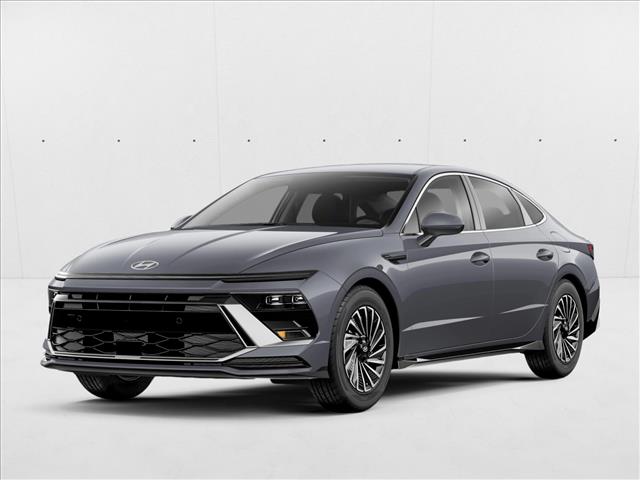 Gray 2025 Hyundai Sonata Hybrid SEL FWD Sedan Front-Wheel Drive 6-Speed Automatic