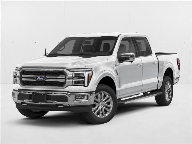 Space White Metallic 2025 Ford F-150 Pickup Truck Four-Wheel Drive Automatic