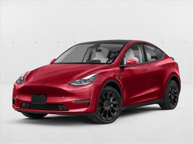 Silver/Gray 2025 Tesla Model Y Long Range RWD SUV / Crossover Rear-Wheel Drive 1-Speed Automatic