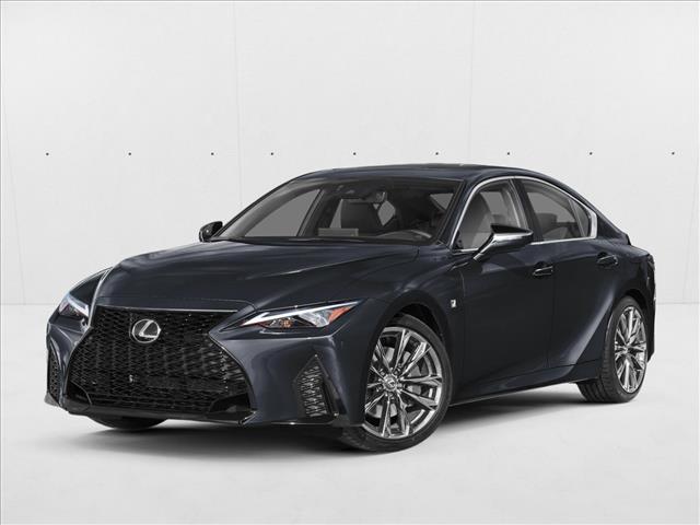 Black (Caviar) 2025 Lexus IS Sedan Rear-Wheel Drive Automatic