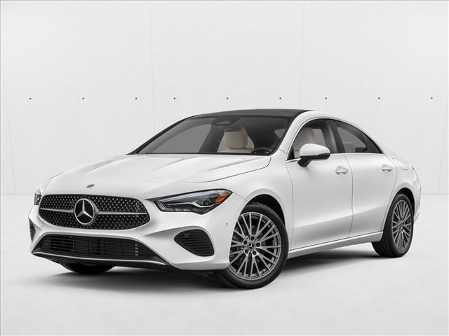 Polar White 2026 Mercedes-Benz CLA 250 4MATIC Coupe All-Wheel Drive Automatic