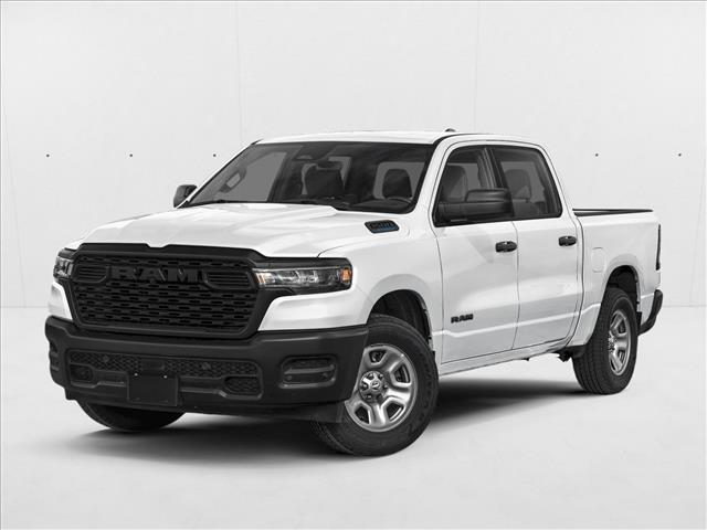 Bright White Clearcoat 2026 RAM 1500 Express Crew Cab 4WD Pickup Truck Four-Wheel Drive 8-Speed Automatic