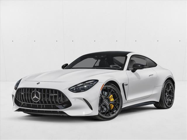 Manufaktur Moonlight White Metallic 2026 Mercedes-Benz AMG GT Coupe All-Wheel Drive Automatic
