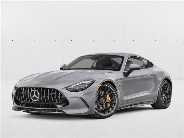 Gray (Manufaktur Alpine Grey) 2026 Mercedes-Benz AMG GT Coupe All-Wheel Drive Automatic