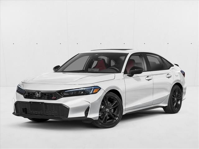 Platinum White Pearl 2026 Honda Civic Sedan Front-Wheel Drive 6-Speed Manual