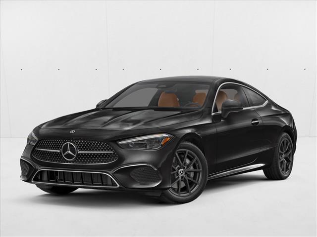 Obsidian Black Metallic 2026 Mercedes-Benz CLE 300 4MATIC Coupe All-Wheel Drive Automatic