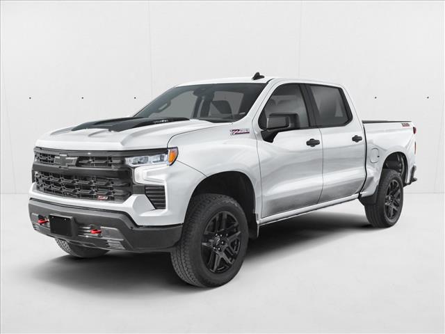 Summit White 2026 Chevrolet Silverado 1500 LT Trail Boss Crew Cab 4WD Pickup Truck Four-Wheel Drive Automatic