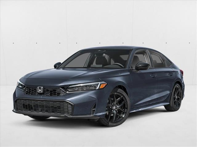 Meteorite Gray Metallic 2026 Honda Civic Sedan Front-Wheel Drive Continuously Variable Transmission