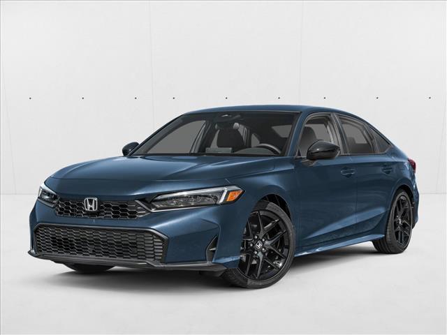 Blue Lagoon Pearl 2026 Honda Civic Sedan Front-Wheel Drive Automatic