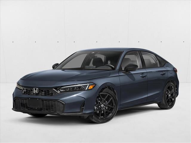 Meteorite Gray Metallic 2026 Honda Civic Hatchback Hatchback Front-Wheel Drive Continuously Variable Transmission