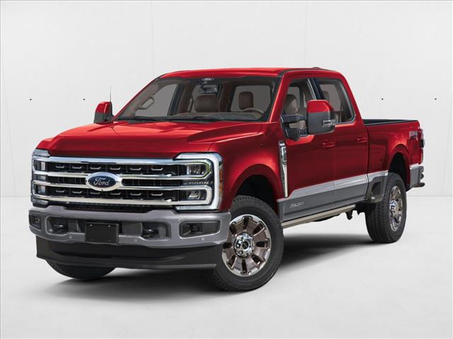 Ruby Red Metallic Tinted Clearcoat 2026 Ford F-250 Super Duty King Ranch Crew Cab 4WD Pickup Truck Four-Wheel Drive Automatic