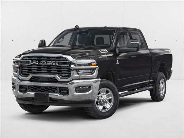 Diamond Black Crystal Pearlcoat 2026 RAM 2500 Laramie Crew Cab 4WD Pickup Truck Four-Wheel Drive 8-Speed Automatic