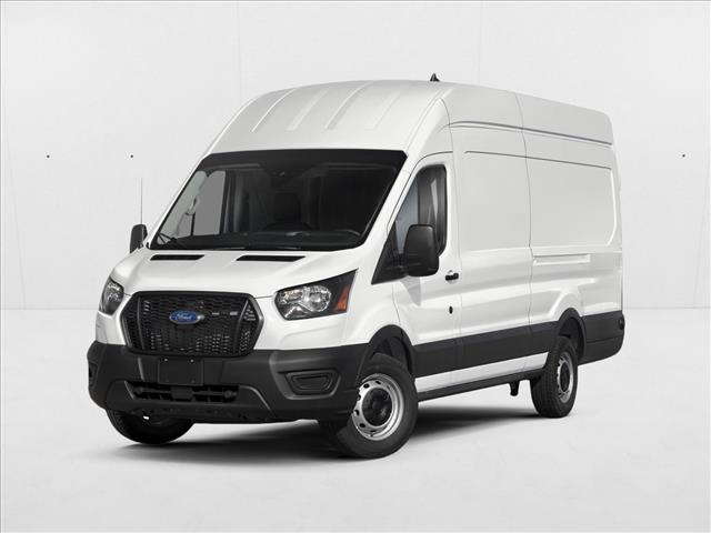 Oxford White 2026 Ford Transit Cargo Van All-Wheel Drive Automatic