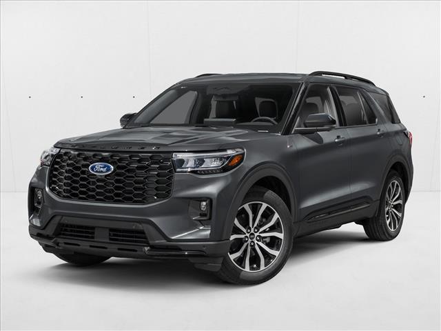 Carbonized Gray Metallic 2026 Ford Explorer ST-Line AWD SUV / Crossover All-Wheel Drive Automatic