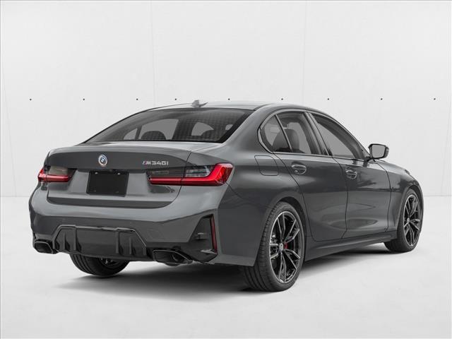 Gray (Dravit Grey Metallic) 2026 BMW 3 Series Sedan Rear-Wheel Drive 8-Speed Automatic