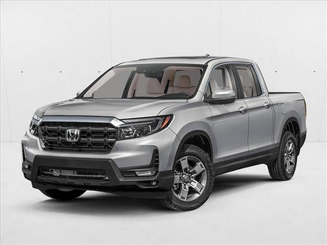 Solar Silver Metallic 2026 Honda Ridgeline RTL AWD Pickup Truck All-Wheel Drive Automatic