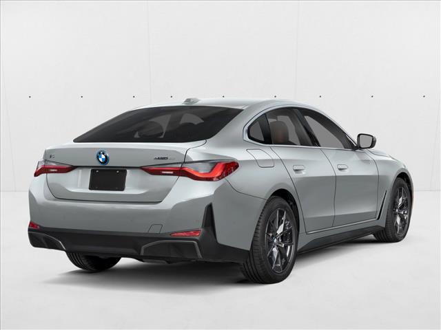 Gray (Skyscraper Grey Metallic) 2026 BMW i4 Sedan Rear-Wheel Drive 1-Speed Automatic