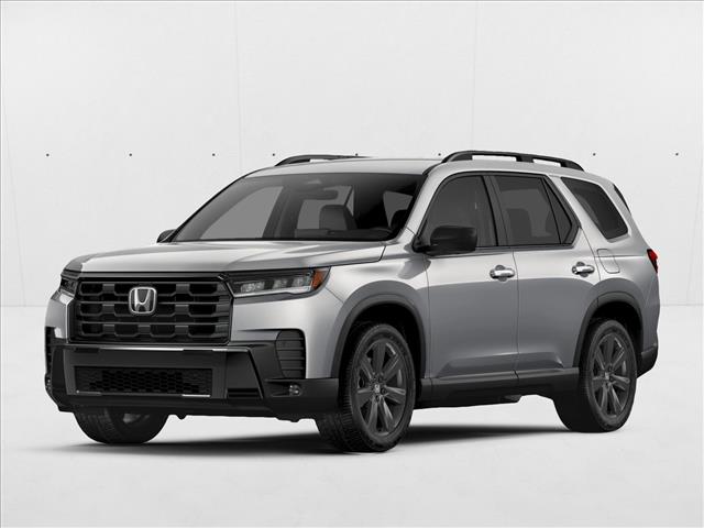 Solar Silver Metallic 2026 Honda Pilot SUV / Crossover Front-Wheel Drive Automatic