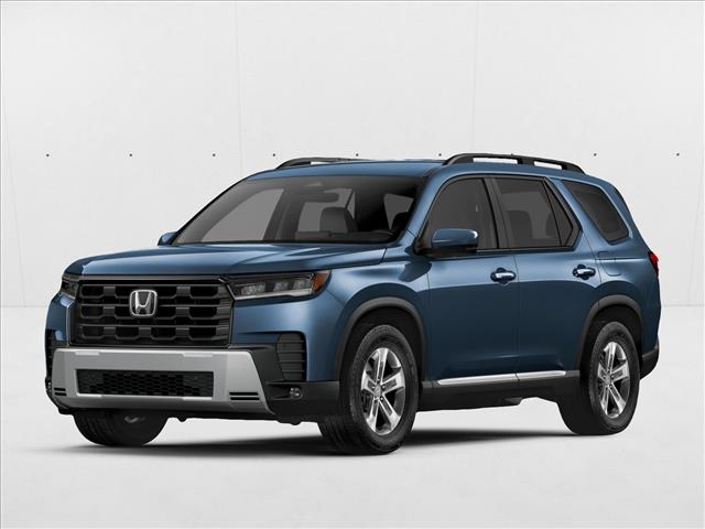 Smoke Blue Pearl 2026 Honda Pilot EX-L FWD SUV / Crossover Front-Wheel Drive Automatic