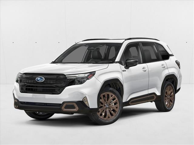 Crystal White Pearl 2026 Subaru Forester Hybrid SUV / Crossover All-Wheel Drive Continuously Variable Transmission