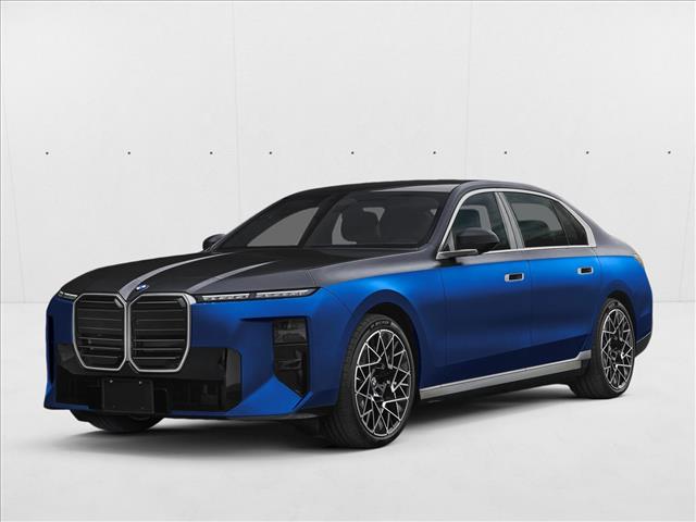 Tanzanite Blue w/Black Sapphire Metallic 2027 BMW i7 Sedan All-Wheel Drive Automatic