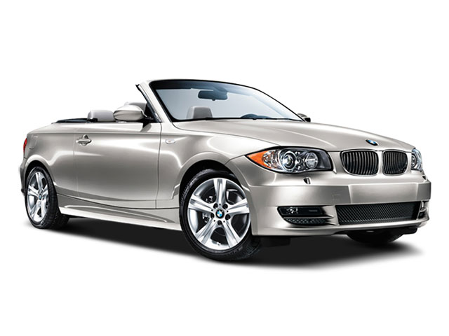 Gray (Sparkling Graphite Metallic) 2008 BMW 1 Series Convertible Rear-Wheel Drive 6-Speed Manual
