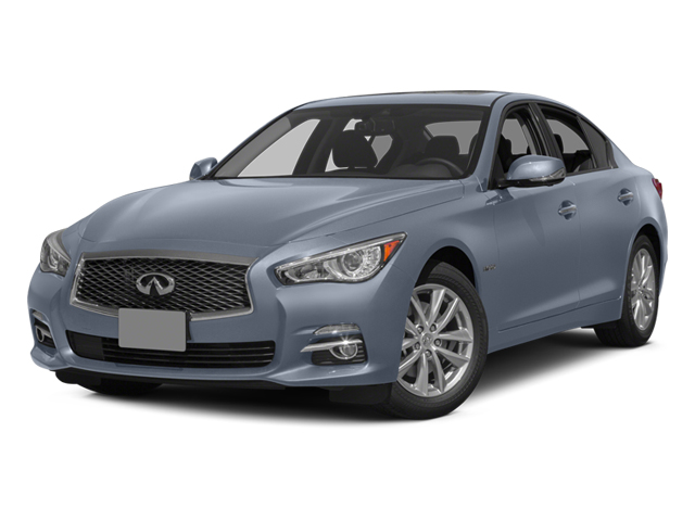 Hagane Blue 2014 INFINITI Q50 Hybrid Sport AWD Sedan All-Wheel Drive 7-Speed Automatic