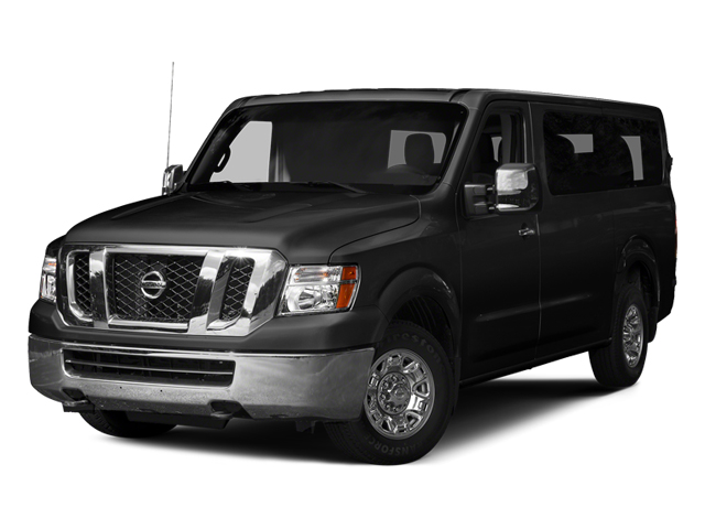 Super Black 2014 Nissan NV Passenger 3500 HD SL Van 4X2 Automatic