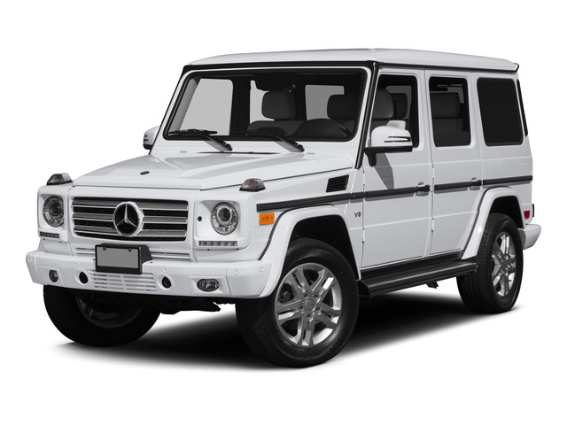 Polar White 2015 Mercedes-Benz G-Class G 550 4MATIC SUV / Crossover All-Wheel Drive 7-Speed Automatic