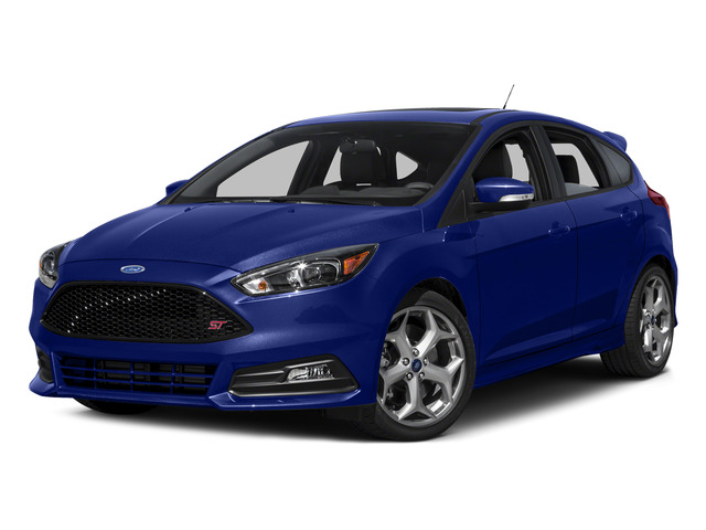 Performance Blue 2015 Ford Focus Hatchback Front-Wheel Drive 6-Speed Manual