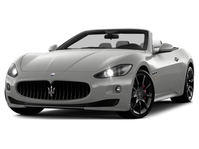 Silver/Gray 2015 Maserati GranTurismo Convertible Rear-Wheel Drive Automatic