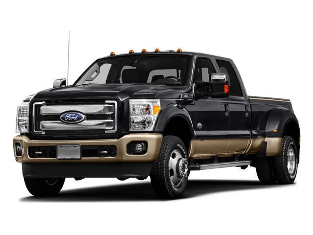 Red 2016 Ford F-350 Super Duty King Ranch Crew Cab LB DRW 4WD Pickup Truck Four-Wheel Drive 6-Speed Automatic