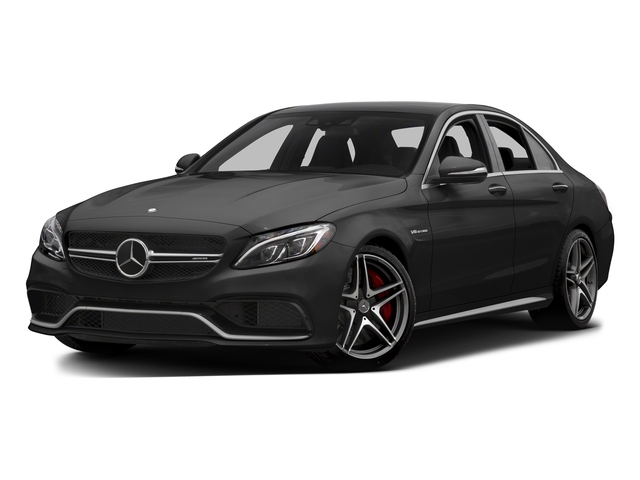 Obsidian Black Metallic 2016 Mercedes-Benz C-Class AMG C 63 S Sedan Rear-Wheel Drive 7-Speed Automatic