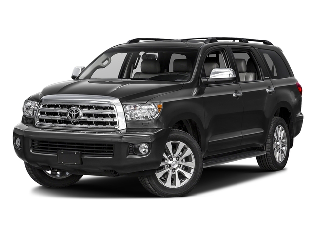 Black 2017 Toyota Sequoia Limited 4WD SUV / Crossover Four-Wheel Drive 6-Speed Automatic