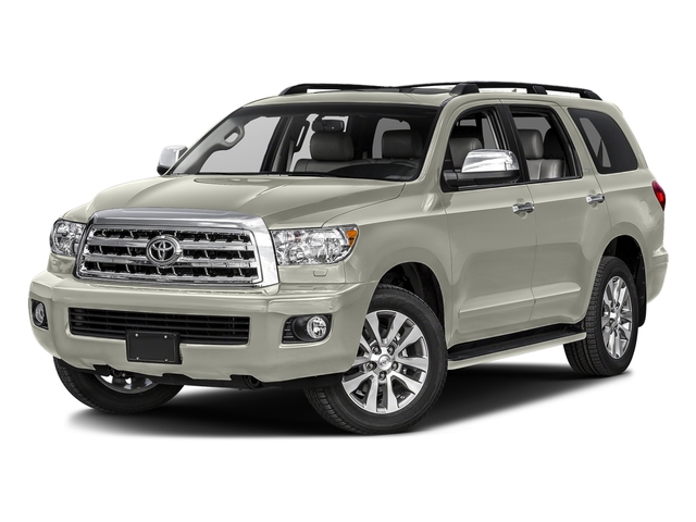White 2017 Toyota Sequoia Platinum 4WD SUV / Crossover Four-Wheel Drive 6-Speed Automatic