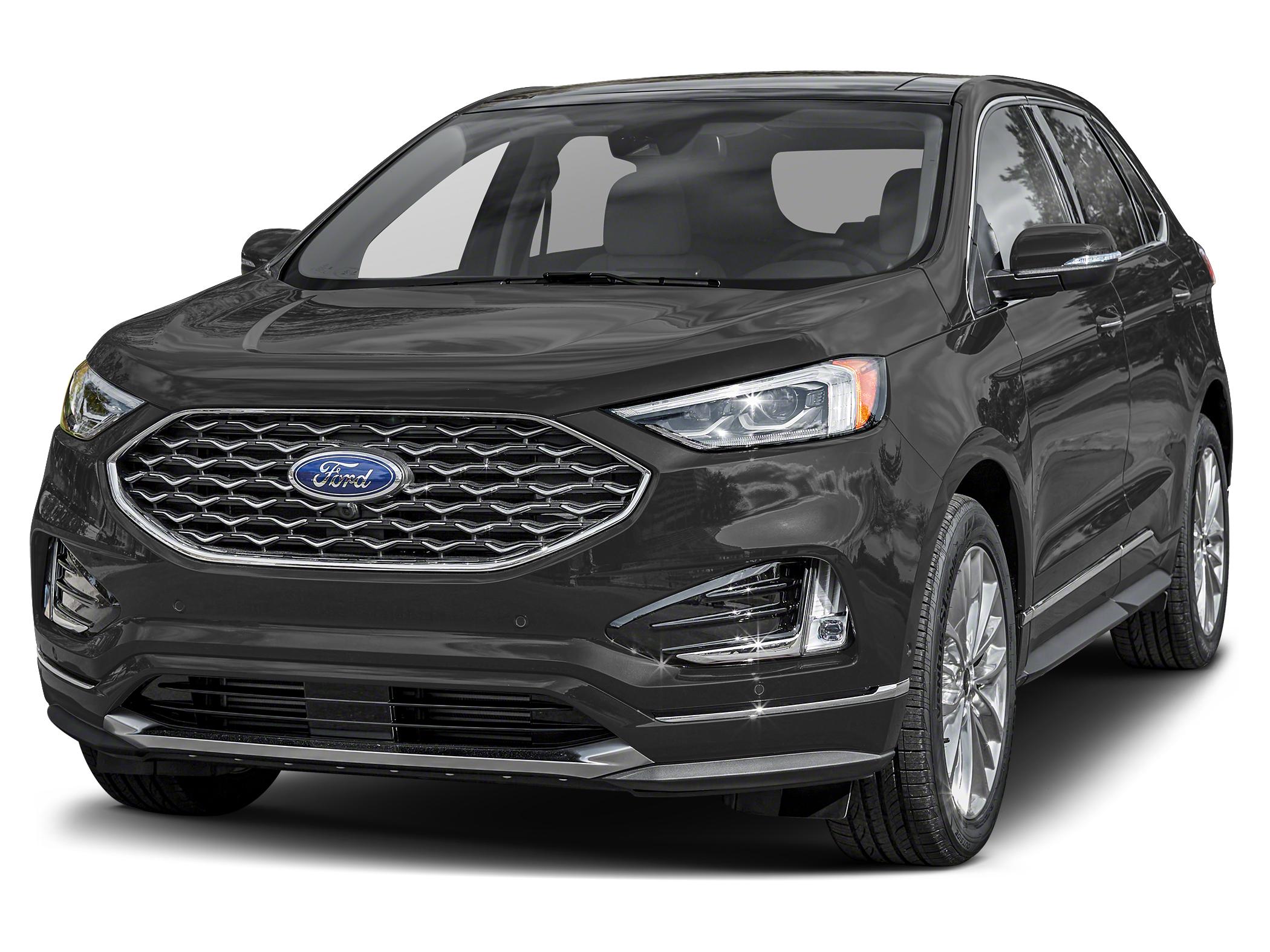 Carbonized Gray Metallic 2021 Ford Edge SEL AWD SUV / Crossover All-Wheel Drive 8-Speed Automatic