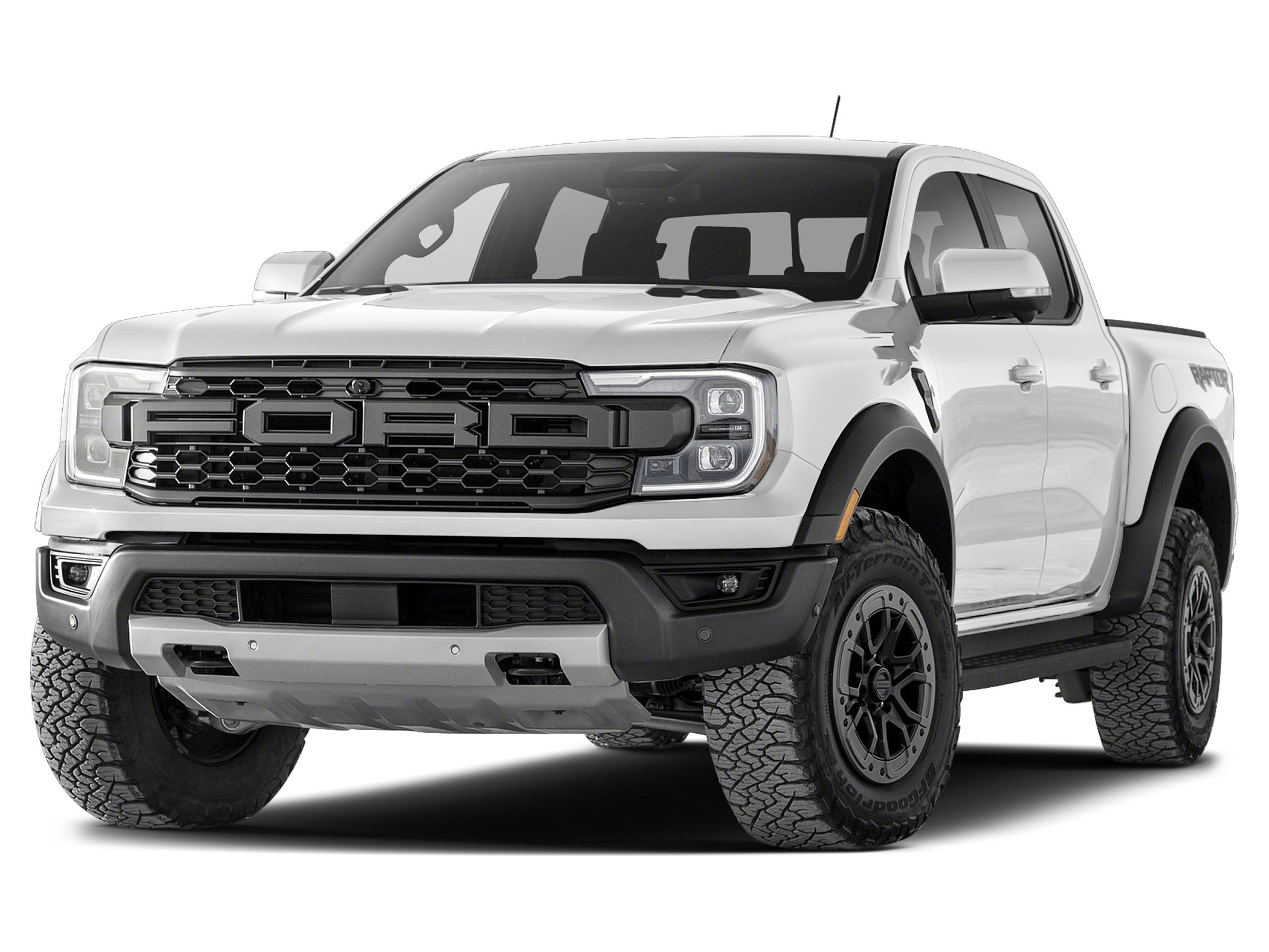 Oxford White 2024 Ford Ranger Raptor SuperCrew 4WD Pickup Truck Four-Wheel Drive Automatic
