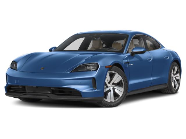 Neptune Blue 2025 Porsche Taycan Sedan All-Wheel Drive Automatic