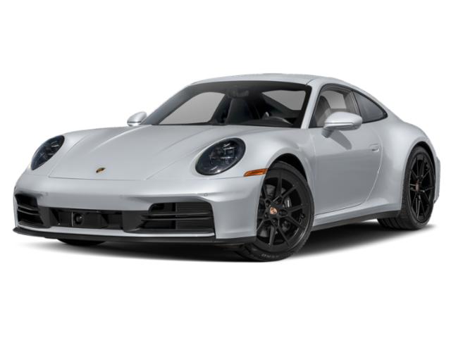 Gray (Ice Grey Metallic) 2025 Porsche 911 Coupe Rear-Wheel Drive Automatic
