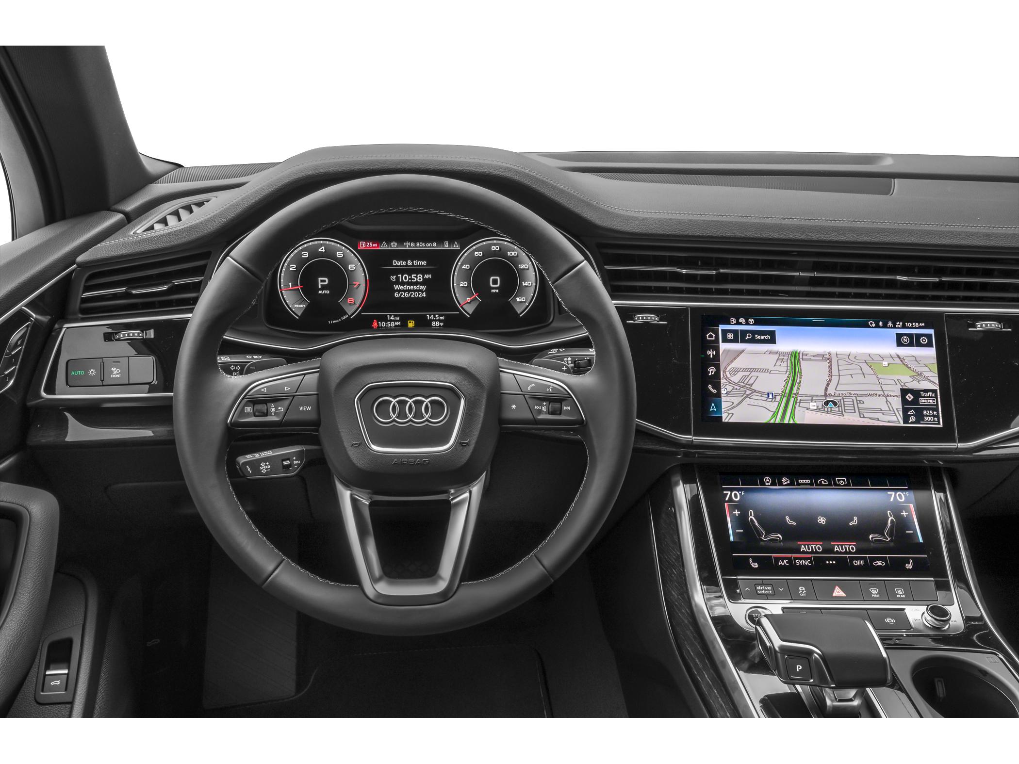 New 2026 Mythos Black Metallic Audi Premium image 4