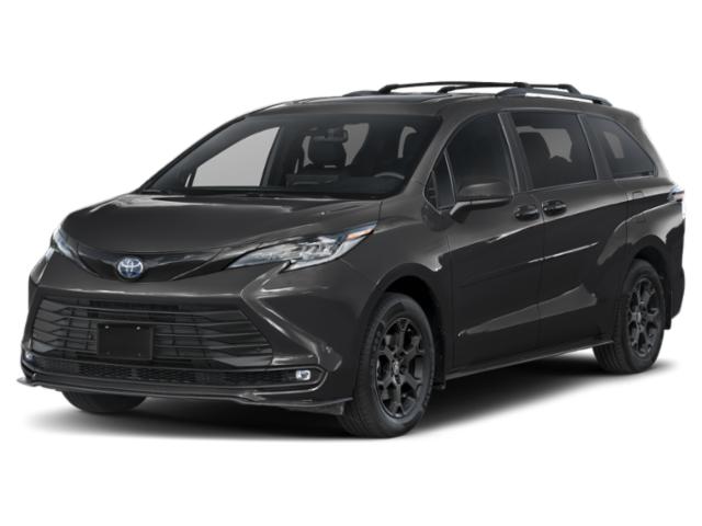Midnight Black Metallic 2026 Toyota Sienna Woodland Edition 7-Passenger AWD Minivan All-Wheel Drive Automatic