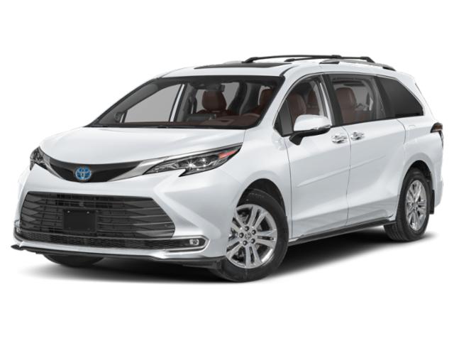 White (Wind Chill Pearl) 2026 Toyota Sienna Platinum 7-Passenger AWD Minivan All-Wheel Drive Automatic