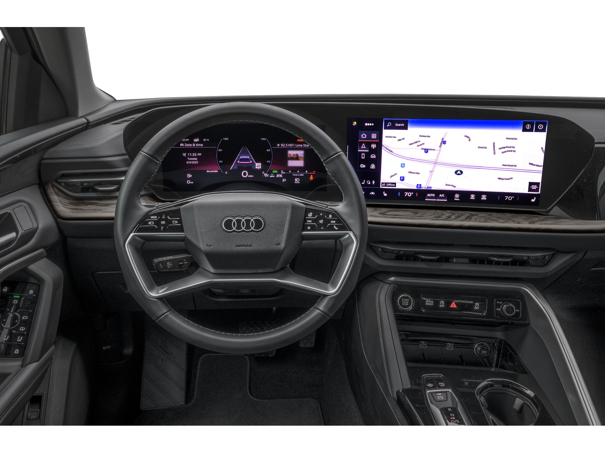 New 2026 Mythos Black Metallic Audi Premium Plus image 4