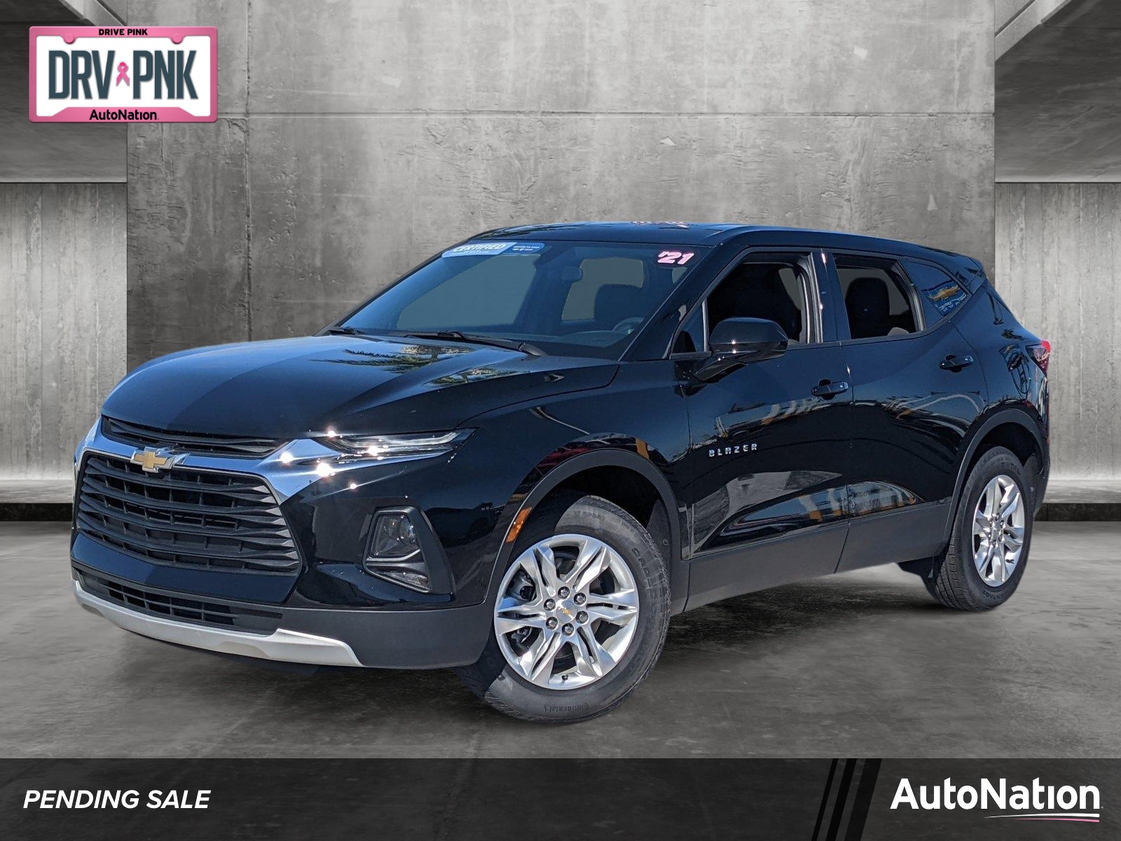 2021 all black chevy blazer