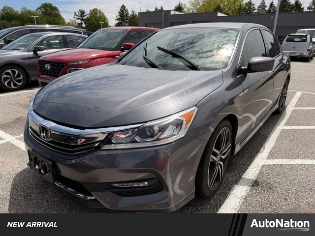 Lunar Silver Metallic 2016 Honda Accord Sport Sedan Front-Wheel Drive Automatic