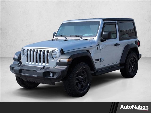 Silver Zynith Clearcoat 2023 Jeep Wrangler Sport 2-Door 4WD SUV / Crossover Four-Wheel Drive 8-Speed Automatic