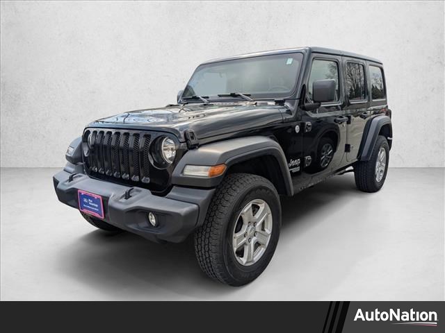 Black Clearcoat 2020 Jeep Wrangler Unlimited Sport S 4WD SUV / Crossover Four-Wheel Drive 8-Speed Automatic