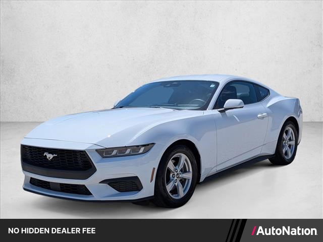 Oxford White 2024 Ford Mustang EcoBoost Fastback RWD Coupe Rear-Wheel Drive Automatic