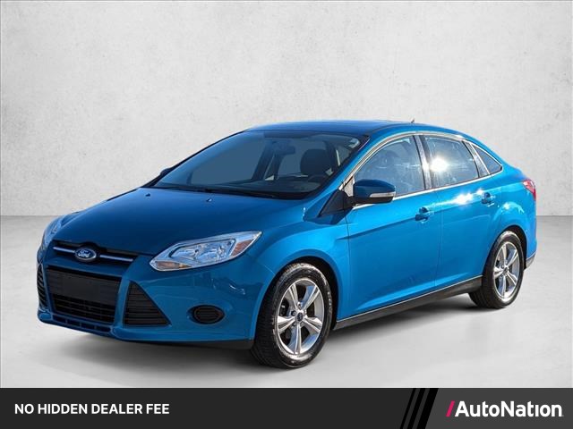Blue Candy Tinted Clearcoat 2014 Ford Focus Sedan Front-Wheel Drive 6-Speed Automatic